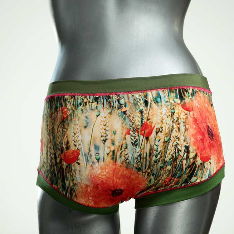 farbige bunte attraktive süße Hotpant aus Biobaumwolle, Unterwäsche für Damen thumbnail