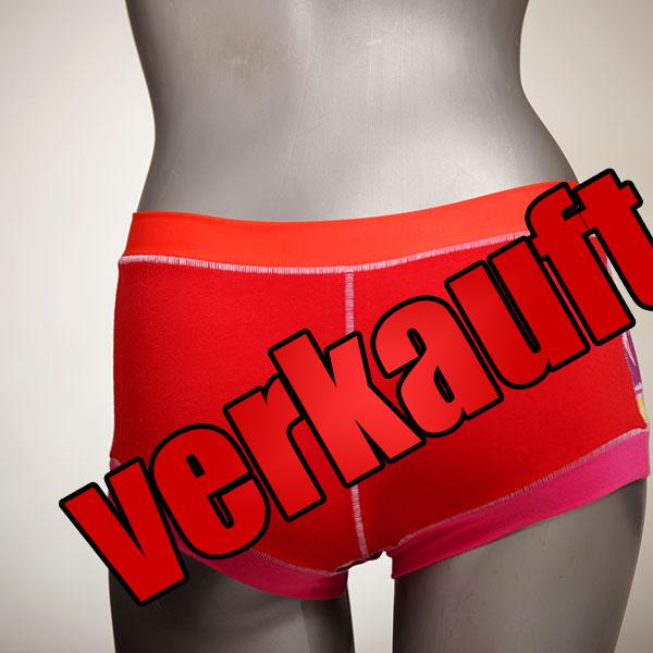  GOTS-zertifizierte günstige bunte Hotpant - Hipster - Unterhose für Damen aus Biobaumwolle für Damen