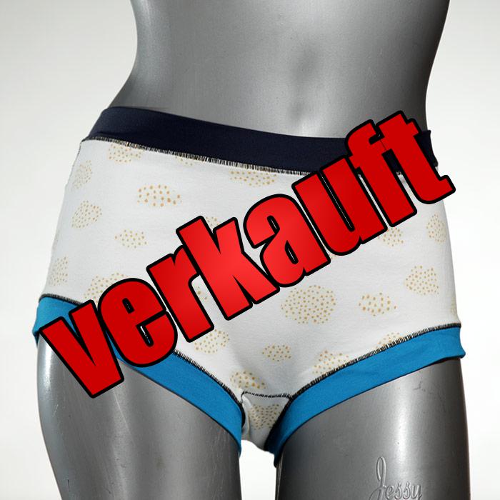 süße ökologische bunte schöne Hotpant aus Biobaumwolle, Unterwäsche für Damen