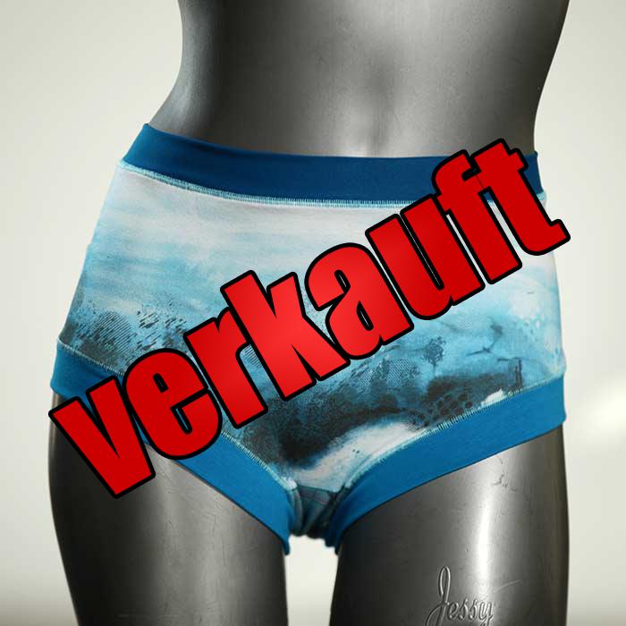 handgemachte attraktive preiswerte farbige Hotpant aus Biobaumwolle, Unterwäsche für Damen