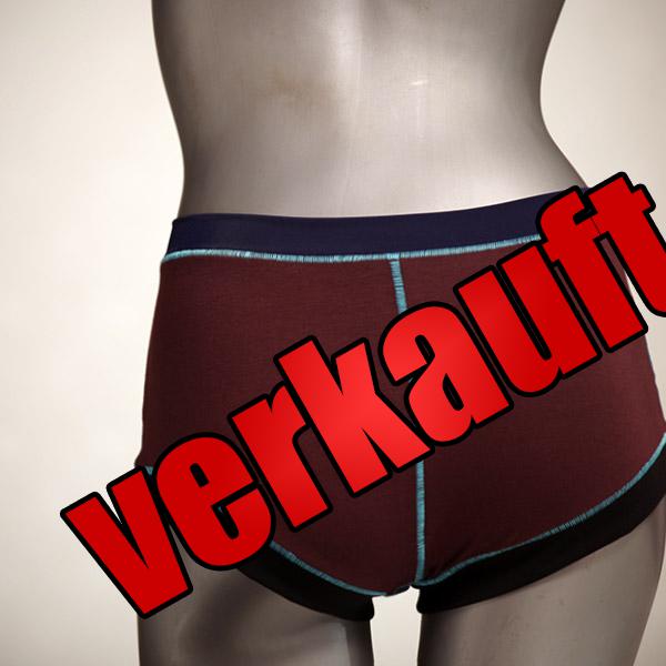  besondere fetzige GOTS-zertifizierte Hotpant - Hipster - Unterhose für Damen aus Biobaumwolle für Damen