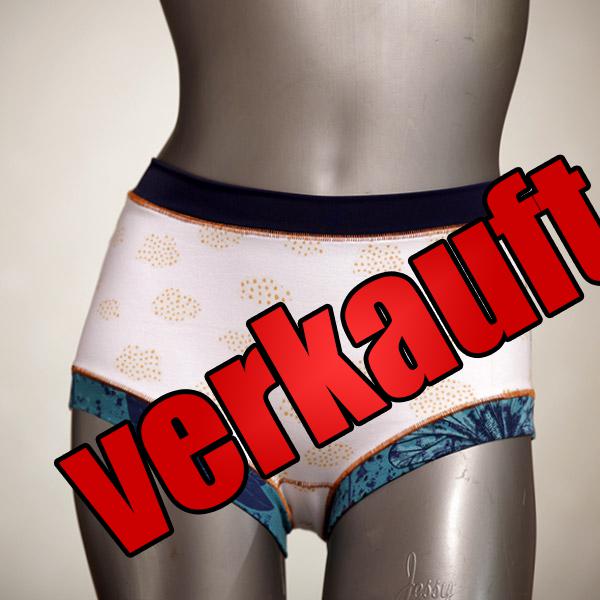  bunte süße GOTS-zertifizierte Hotpant - Hipster - Unterhose für Damen aus Biobaumwolle für Damen