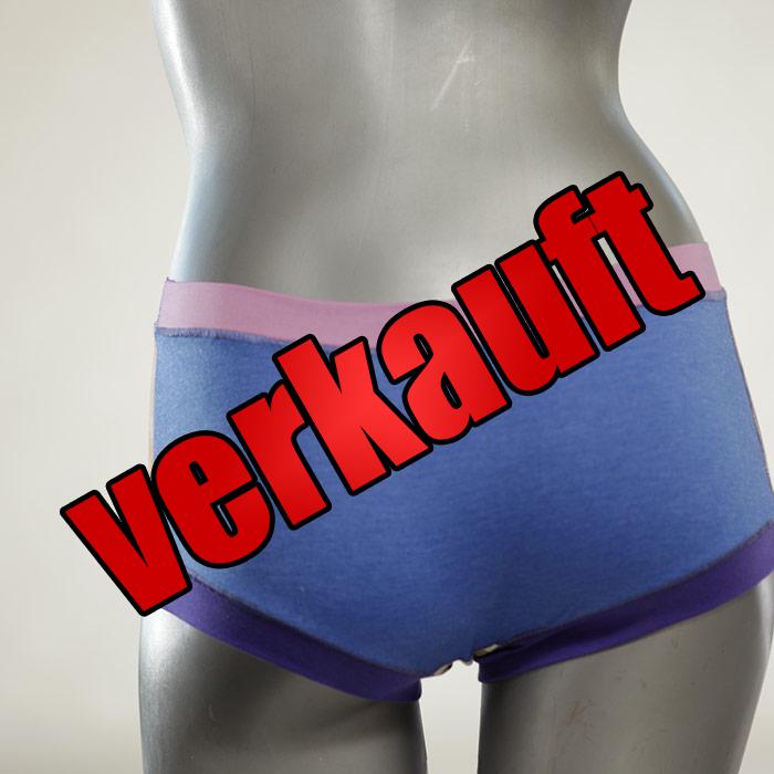 attraktive gemusterte günstige farbige Hotpant aus Biobaumwolle, Unterwäsche für Damen