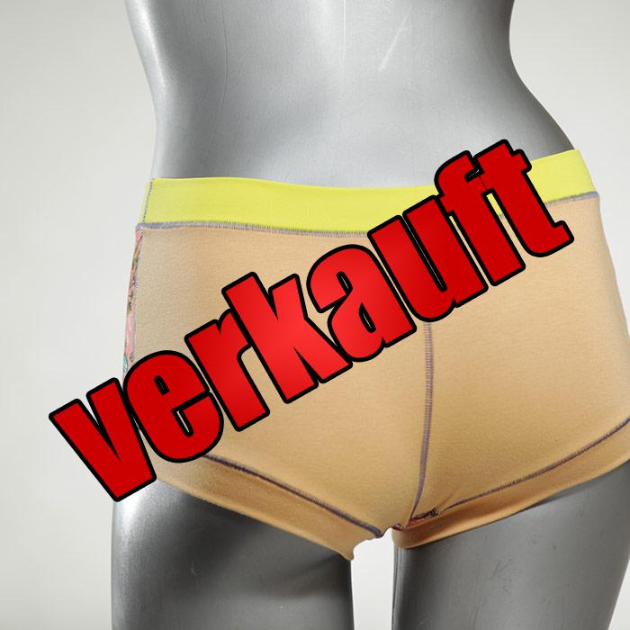 bunte preiswerte handgemachte sexy Hotpant aus Biobaumwolle, Unterwäsche für Damen