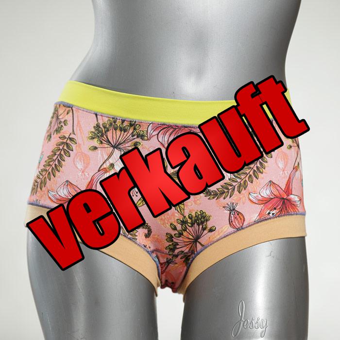bunte preiswerte handgemachte sexy Hotpant aus Biobaumwolle, Unterwäsche für Damen