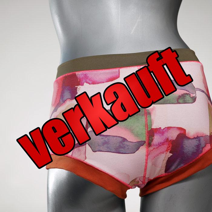 preiswerte ökologische schöne farbige Hotpant aus Biobaumwolle, Unterwäsche für Damen
