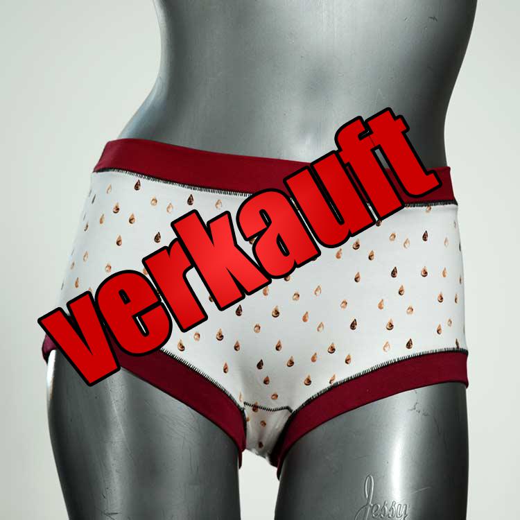 gemusterte preiswerte schöne süße Hotpant aus Biobaumwolle, Unterwäsche für Damen
