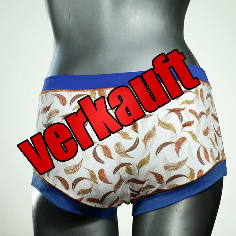 süße handgemachte ökologische sexy Hotpant aus Biobaumwolle, Unterwäsche für Damen