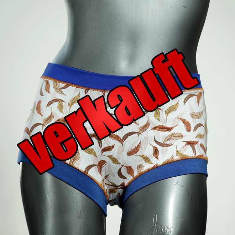 süße handgemachte ökologische sexy Hotpant aus Biobaumwolle, Unterwäsche für Damen