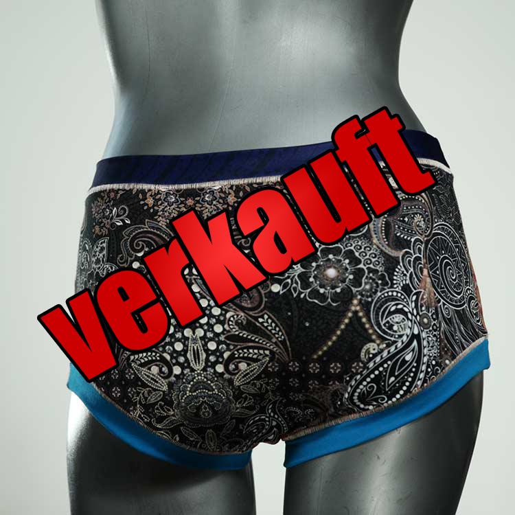 bequeme preiswerte nachhaltige gemusterte Hotpant aus Biobaumwolle, Unterwäsche für Damen
