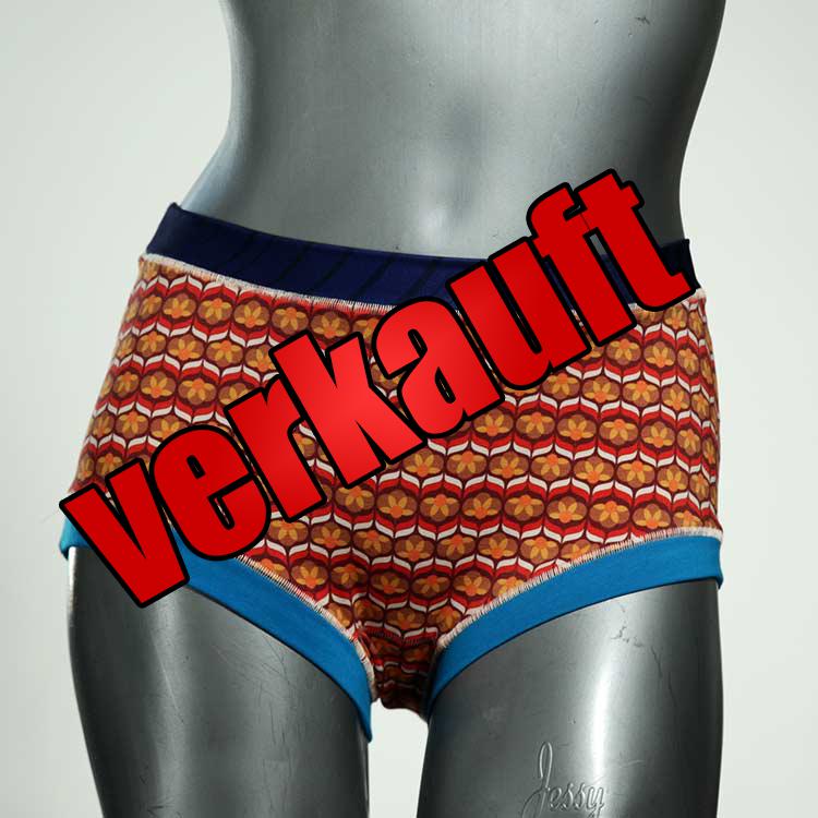 bequeme preiswerte nachhaltige gemusterte Hotpant aus Biobaumwolle, Unterwäsche für Damen
