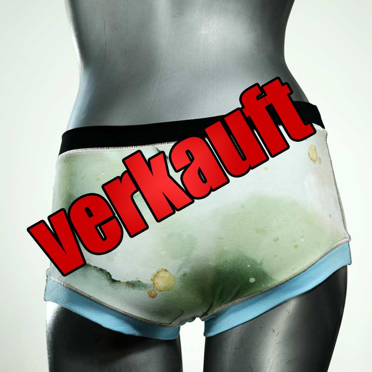 nachhaltige bequeme farbige süße Hotpant aus Biobaumwolle, Unterwäsche für Damen