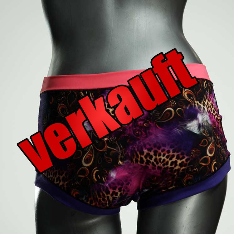 nachhaltige ökologische süße farbige Hotpant aus Biobaumwolle, Unterwäsche für Damen