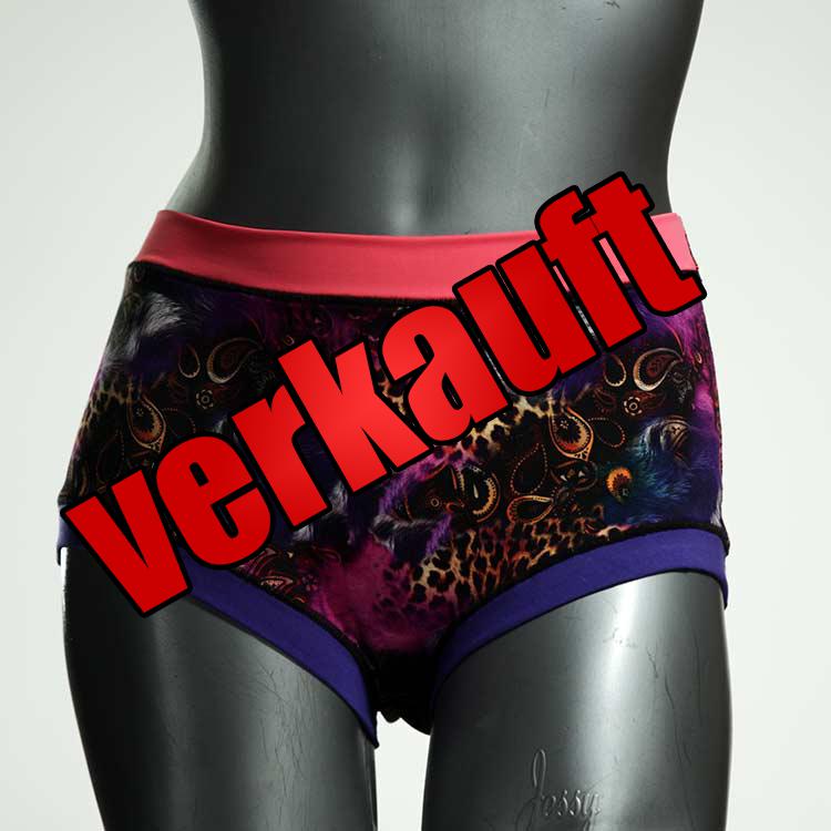 nachhaltige ökologische süße farbige Hotpant aus Biobaumwolle, Unterwäsche für Damen