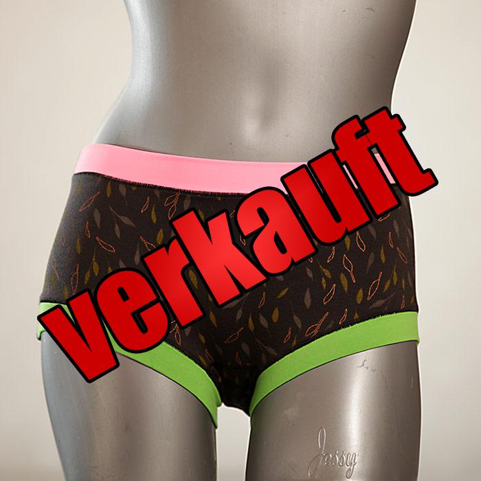  schöne fetzige GOTS-zertifizierte Hotpant - Hipster - Unterhose für Damen aus Biobaumwolle für Damen