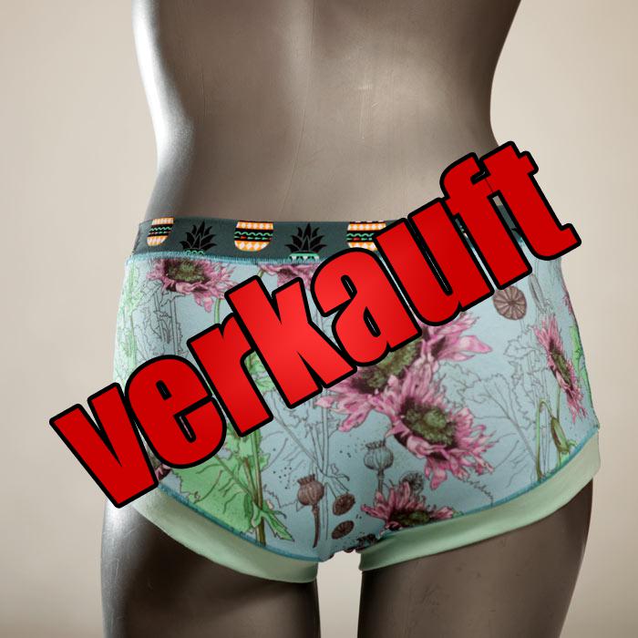  GOTS-zertifizierte nachhaltige besondere Hotpant - Hipster - Unterhose für Damen aus Biobaumwolle für Damen