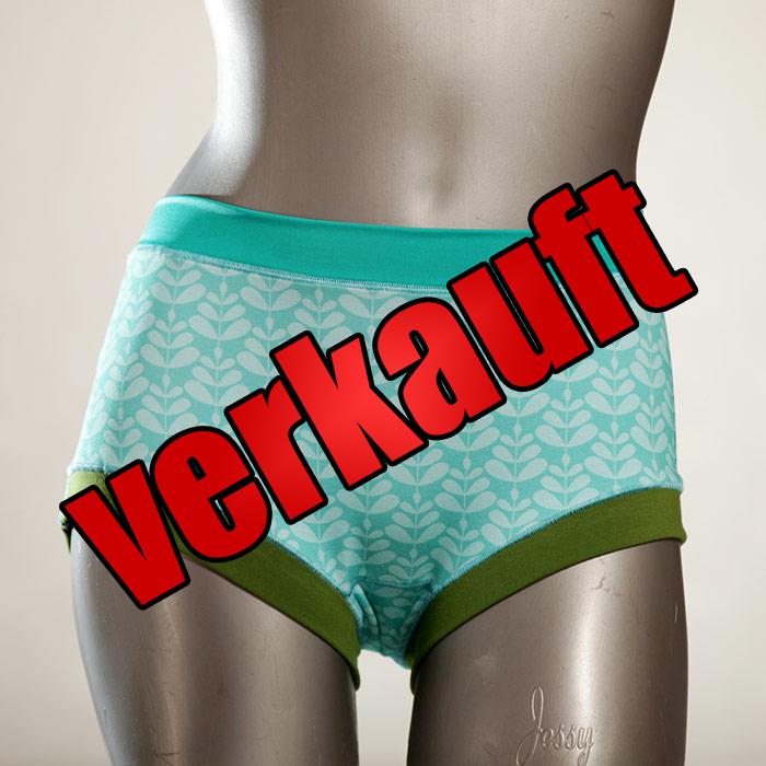  nachhaltige bunte GOTS-zertifizierte Hotpant - Hipster - Unterhose für Damen aus Biobaumwolle für Damen