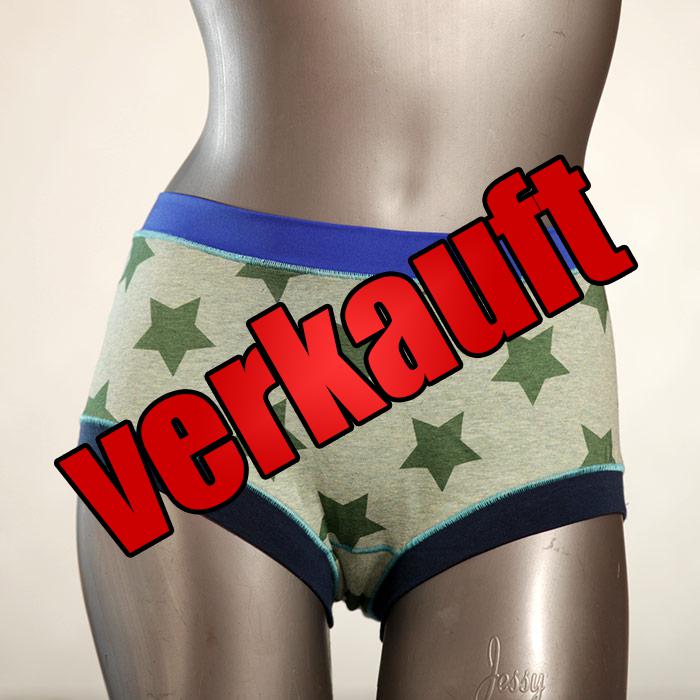  GOTS-zertifizierte süße besondere Hotpant - Hipster - Unterhose für Damen aus Biobaumwolle für Damen
