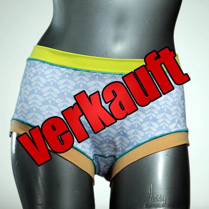 günstige attraktive sexy bunte Hotpant aus Biobaumwolle, Unterwäsche für Damen