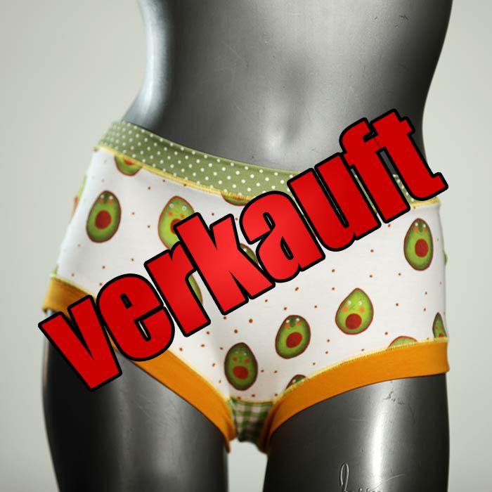 attraktive bequeme ökologische farbige Hotpant aus Biobaumwolle, Unterwäsche für Damen
