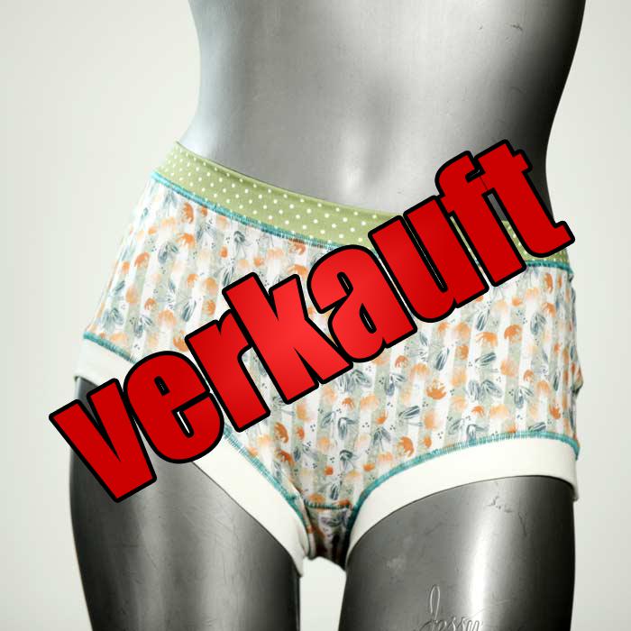 bunte ökologische bequeme sexy Hotpant aus Biobaumwolle, Unterwäsche für Damen