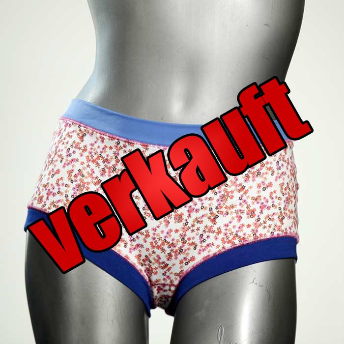 günstige preiswerte ökologische bunte Hotpant aus Biobaumwolle, Unterwäsche für Damen