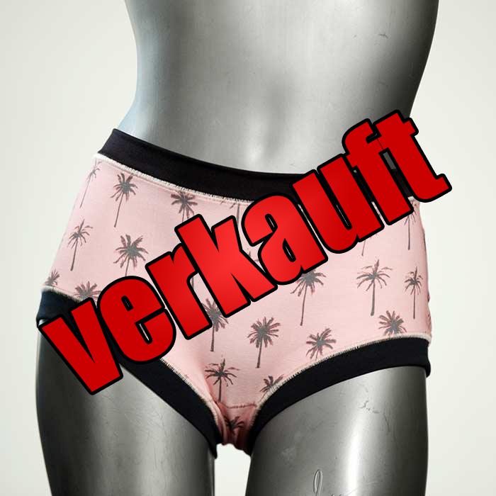 süße sexy schöne gemusterte Hotpant aus Biobaumwolle, Unterwäsche für Damen