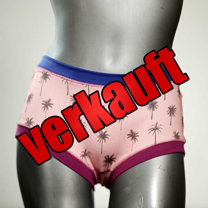 günstige attraktive handgemachte nachhaltige Hotpant aus Biobaumwolle, Unterwäsche für Damen