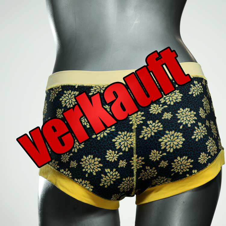 bunte sexy günstige preiswerte Hotpant aus Biobaumwolle, Unterwäsche für Damen