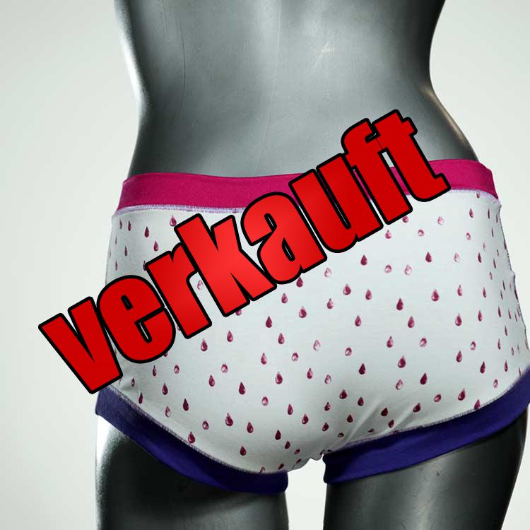 preiswerte gemusterte sexy günstige Hotpant aus Biobaumwolle, Unterwäsche für Damen