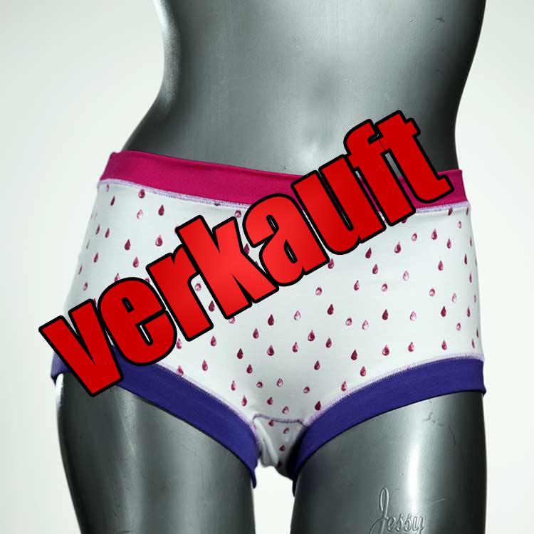 preiswerte gemusterte sexy günstige Hotpant aus Biobaumwolle, Unterwäsche für Damen