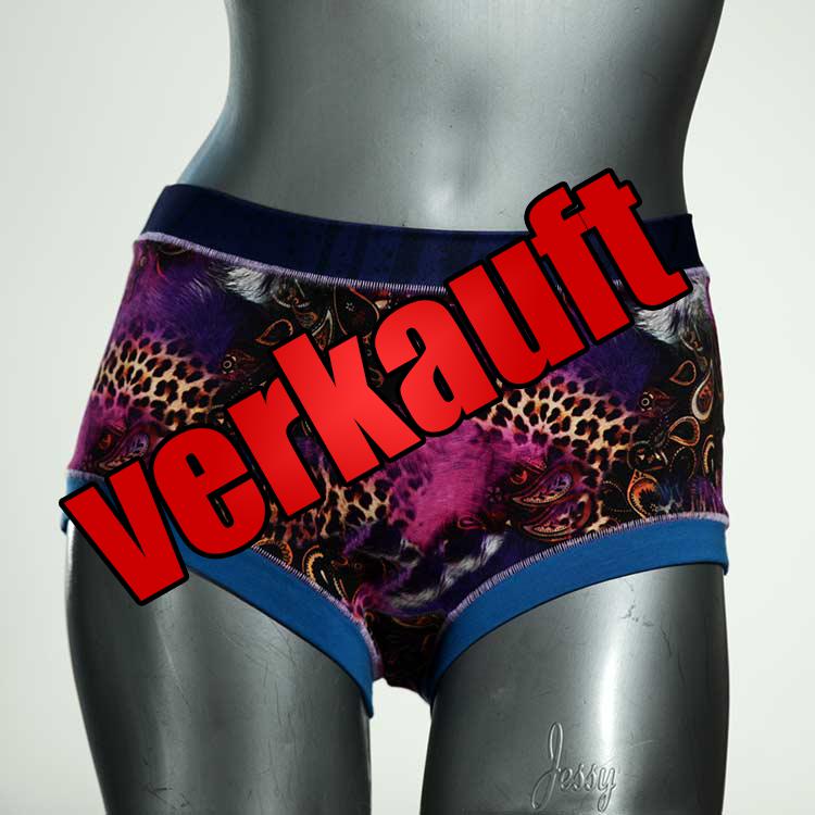 bequeme bunte farbige schöne Hotpant aus Biobaumwolle, Unterwäsche für Damen