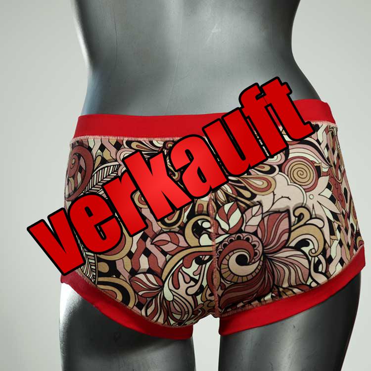 bequeme sexy preiswerte farbige Hotpant aus Biobaumwolle, Unterwäsche für Damen