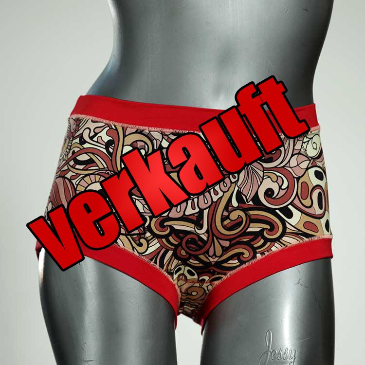 bequeme sexy preiswerte farbige Hotpant aus Biobaumwolle, Unterwäsche für Damen