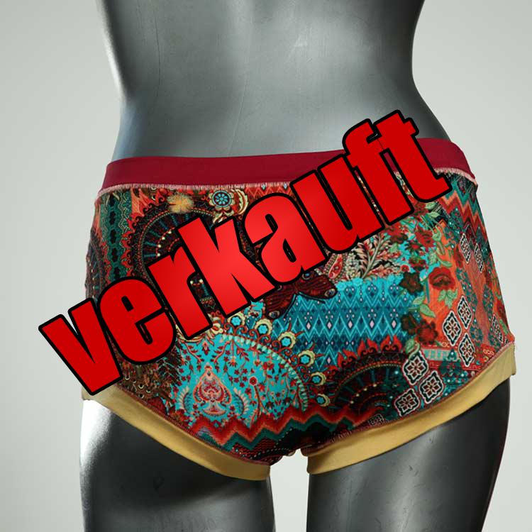 gemusterte günstige süße sexy Hotpant aus Biobaumwolle, Unterwäsche für Damen