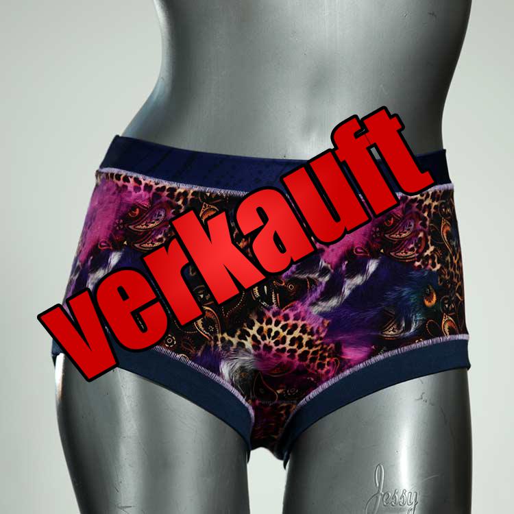 farbige attraktive schöne nachhaltige Hotpant aus Biobaumwolle, Unterwäsche für Damen