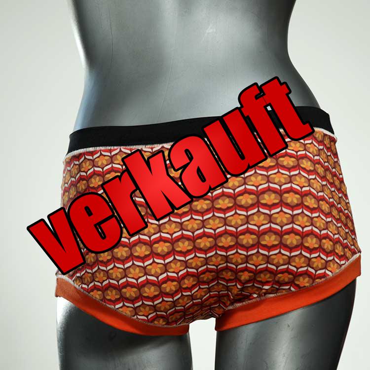 bequeme gemusterte schöne günstige Hotpant aus Biobaumwolle, Unterwäsche für Damen