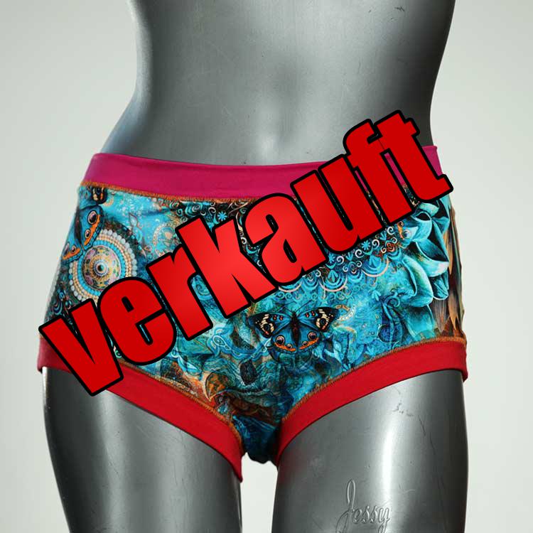bunte günstige farbige bequeme Hotpant aus Biobaumwolle, Unterwäsche für Damen