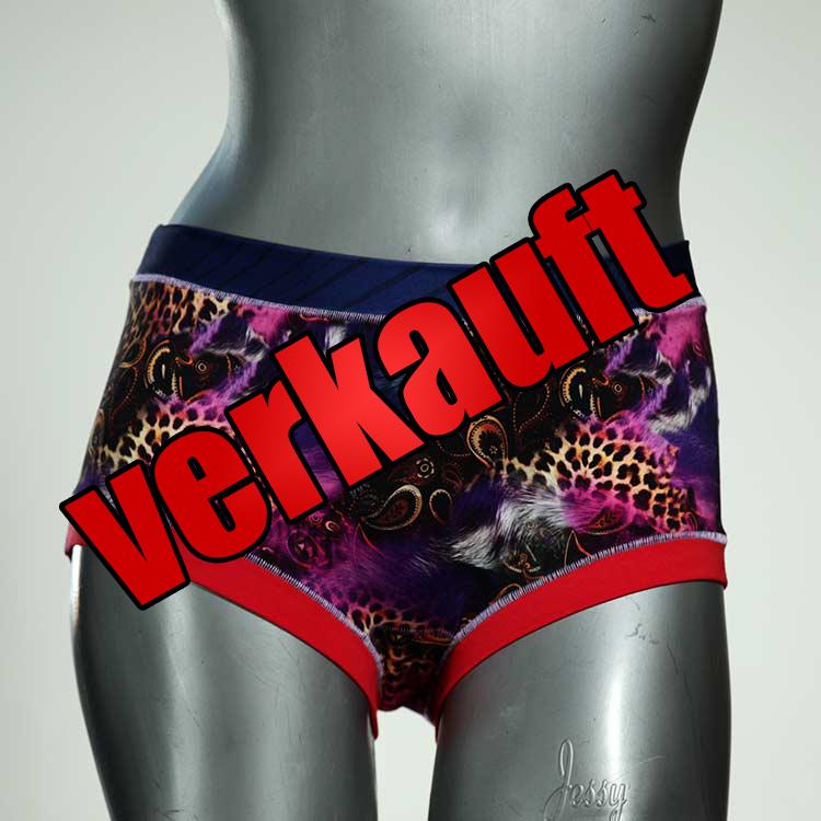 sexy attraktive bequeme bunte Hotpant aus Biobaumwolle, Unterwäsche für Damen