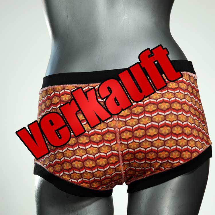 bequeme preiswerte farbige ökologische Hotpant aus Biobaumwolle, Unterwäsche für Damen