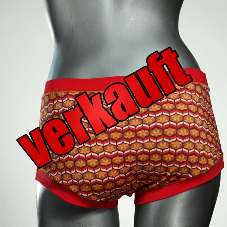 handgemachte bequeme süße ökologische Hotpant aus Biobaumwolle, Unterwäsche für Damen