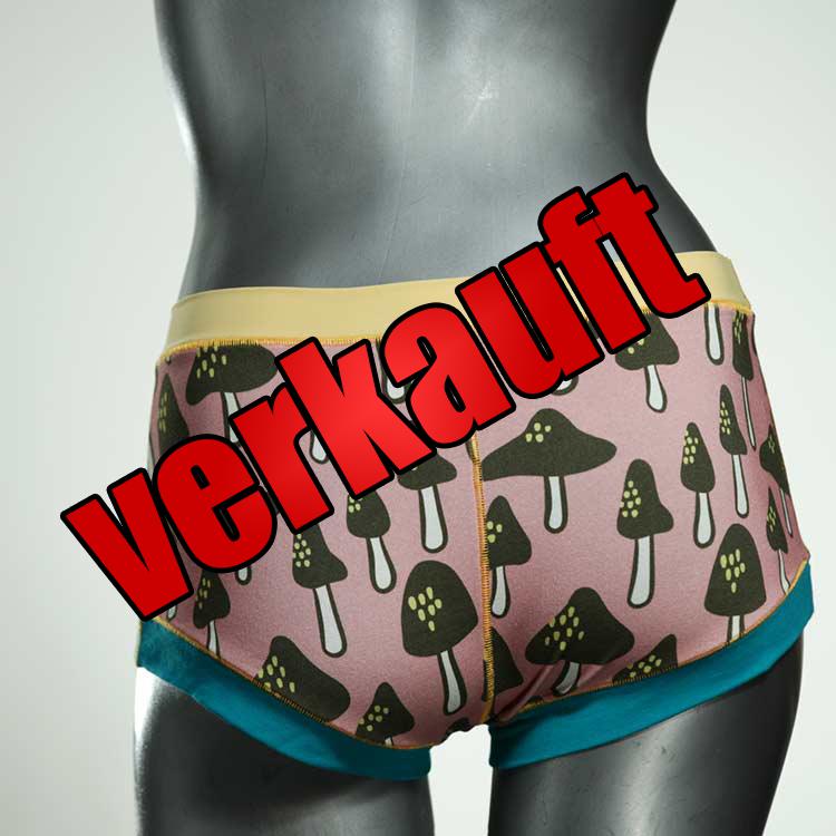 süße handgemachte bunte günstige Hotpant aus Biobaumwolle, Unterwäsche für Damen