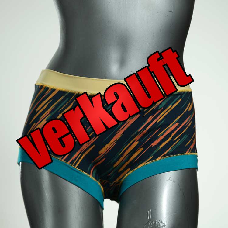 süße handgemachte bunte günstige Hotpant aus Biobaumwolle, Unterwäsche für Damen