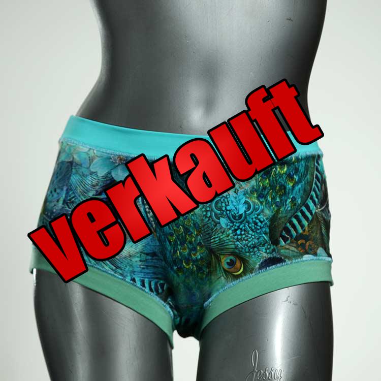günstige nachhaltige süße bunte Hotpant aus Biobaumwolle, Unterwäsche für Damen