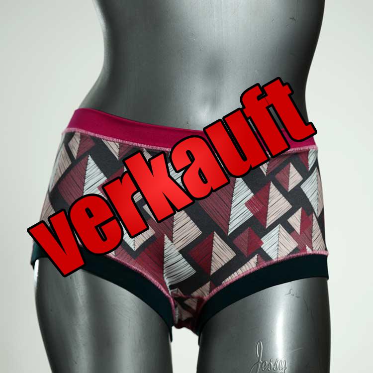 günstige sexy gemusterte süße Hotpant aus Biobaumwolle, Unterwäsche für Damen