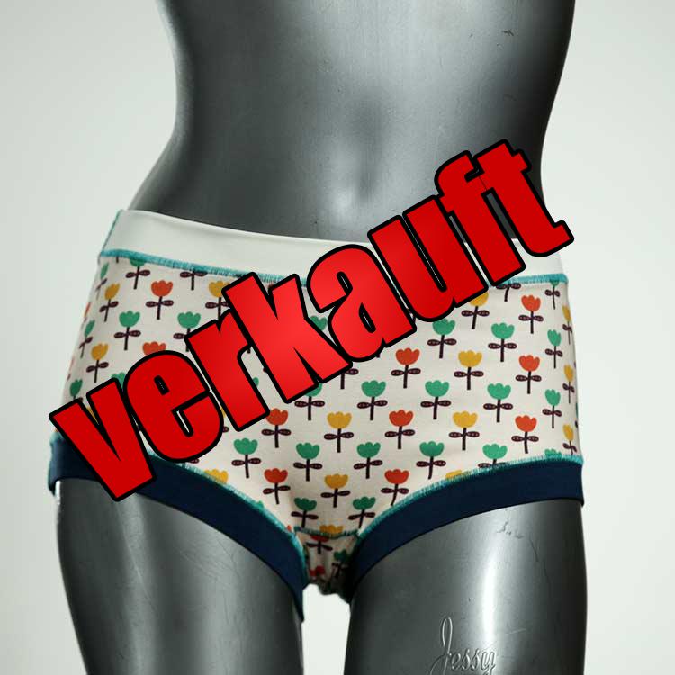 sexy handgemachte nachhaltige günstige Hotpant aus Biobaumwolle, Unterwäsche für Damen