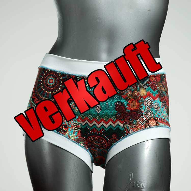 ökologische farbige süße attraktive Hotpant aus Biobaumwolle, Unterwäsche für Damen