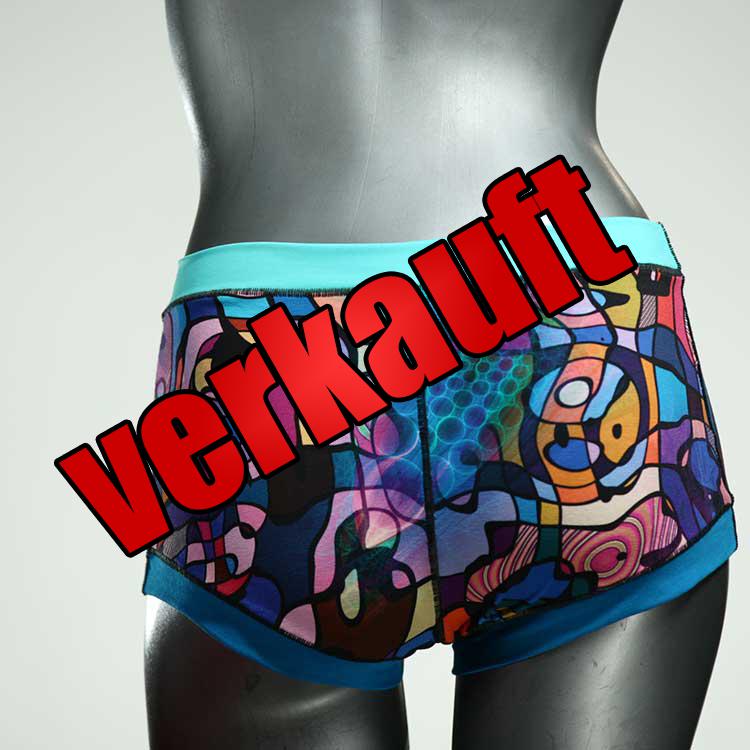 gemusterte nachhaltige süße günstige Hotpant aus Biobaumwolle, Unterwäsche für Damen
