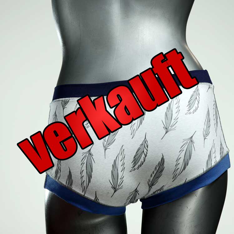 nachhaltige handgemachte süße preiswerte Hotpant aus Biobaumwolle, Unterwäsche für Damen