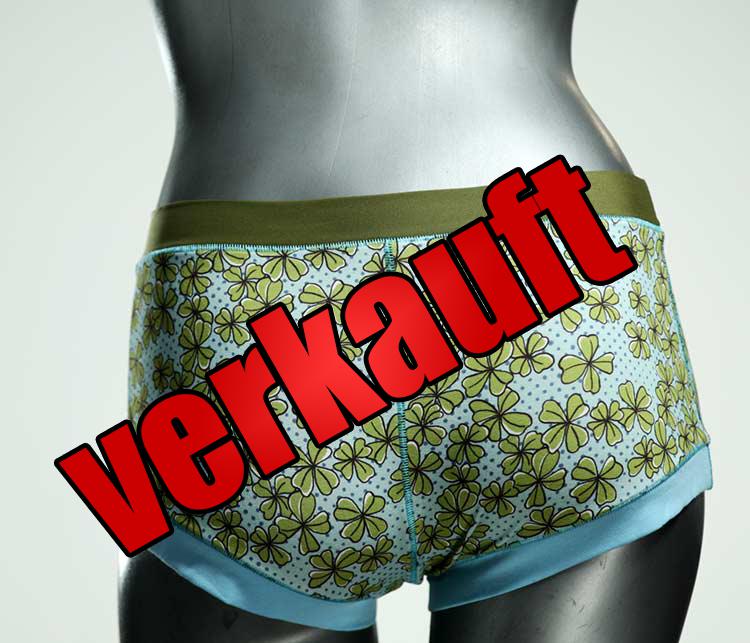 bequeme ökologische farbige attraktive Hotpant aus Biobaumwolle, Unterwäsche für Damen